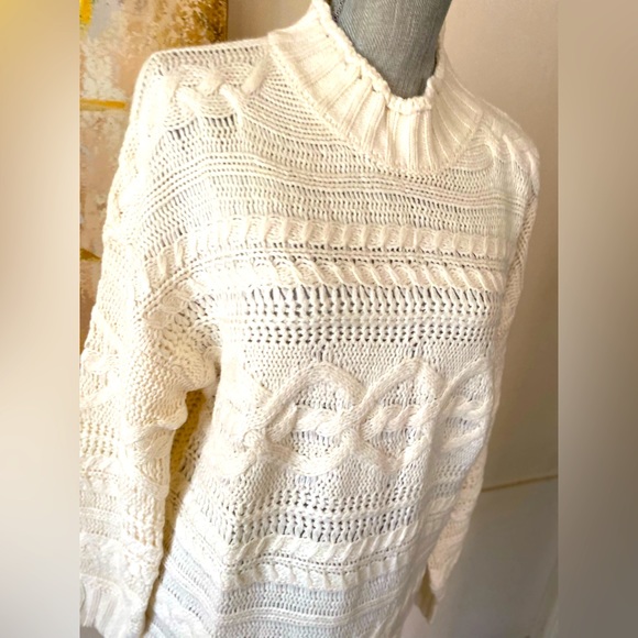 SIMPLEE WOMEN OVERSIZED KNITTED LONG SLEEVE PULLOVER SWEATER SIZE SMALL 🌟NWT🌟 - Picture 11 of 12